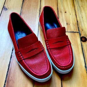 Rag & Bone red casual loafers